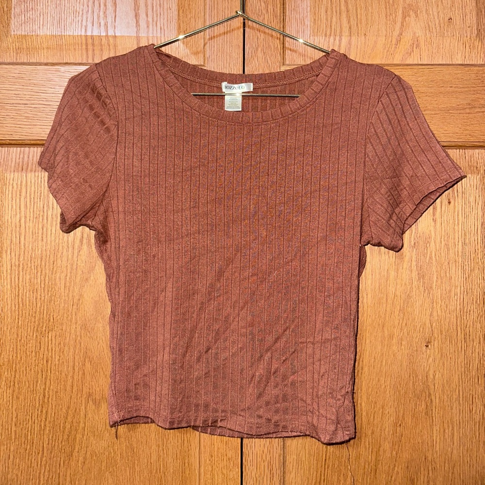 Brown Women’s Crop Top